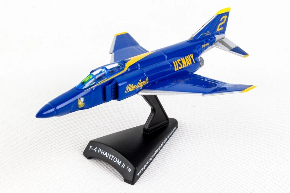 F-4 (F-4B) Phantom II - Blue Angels - US NAVY - 1/155 Scale Diecast Model - Image 2 of 4