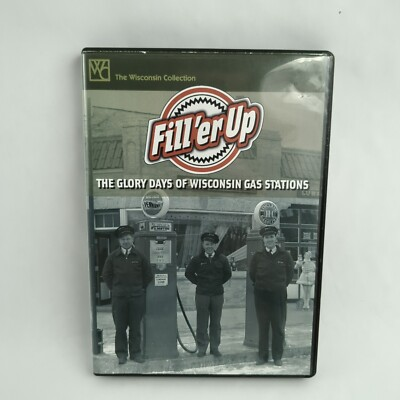 #ad #ad Fill Er#x27; Up The Glory Days of Wisconsin Gas Stations DVD Rare DVD Media $24.52
