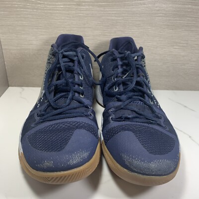 Nike Kyrie 3 Navy Blue Silver Gum Nike iD Men's Size 10 | eBay