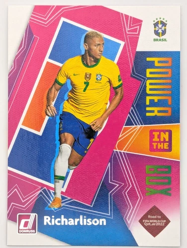 2021-22 Panini Donruss Road to Qatar Power in the Box - Richarlison #8