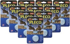 Zoo Med Pleco Banquet Blocks Pack of 10 Time Release Food for Catfish 45 Ounce