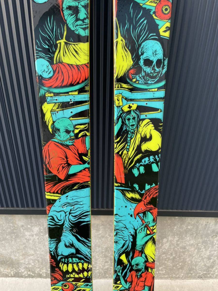 K2 Hellbent 179cm Powderfat Skis - 132mm Width - Marker K2 Hellbent 179cm Powderfat Skis - 132mm Width - Marker