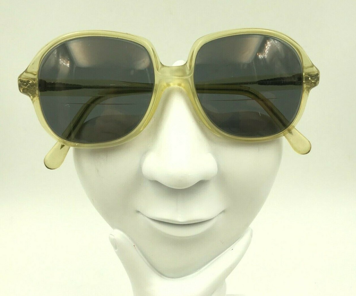 Vintage Luxottica Maude Sunrose Translucent Oval Eyeglasses Tinted Italy luxottica sunglasses products for sale | eBay main image 3