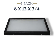 8 x 12 x 3/4 Riker Display Case Box for Collectibles Jewelry Arrowheads &More   