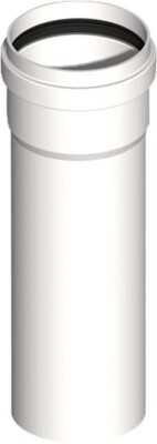 SEM Kunststoff-Abgassystem Rohr 500mm kürzbar DN60