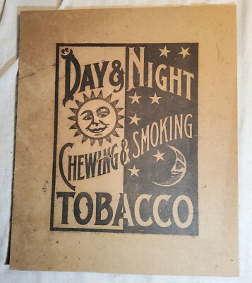 ted tobacco coupon code free shipping RARE ANTIQUE DAY & NIGHT CHEWING & SMOKING TOBACCO HEAVY PAPER SIGN AND  COUPON