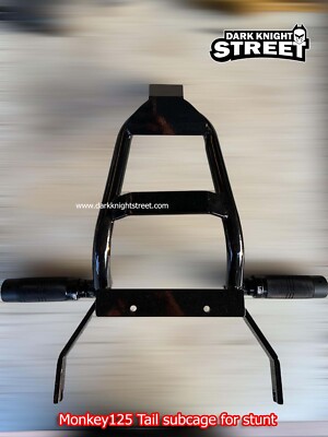Honda Monkey z125 2018-22 Subcage Black Tail Bar Crash cage Motor Pro Stunt Part