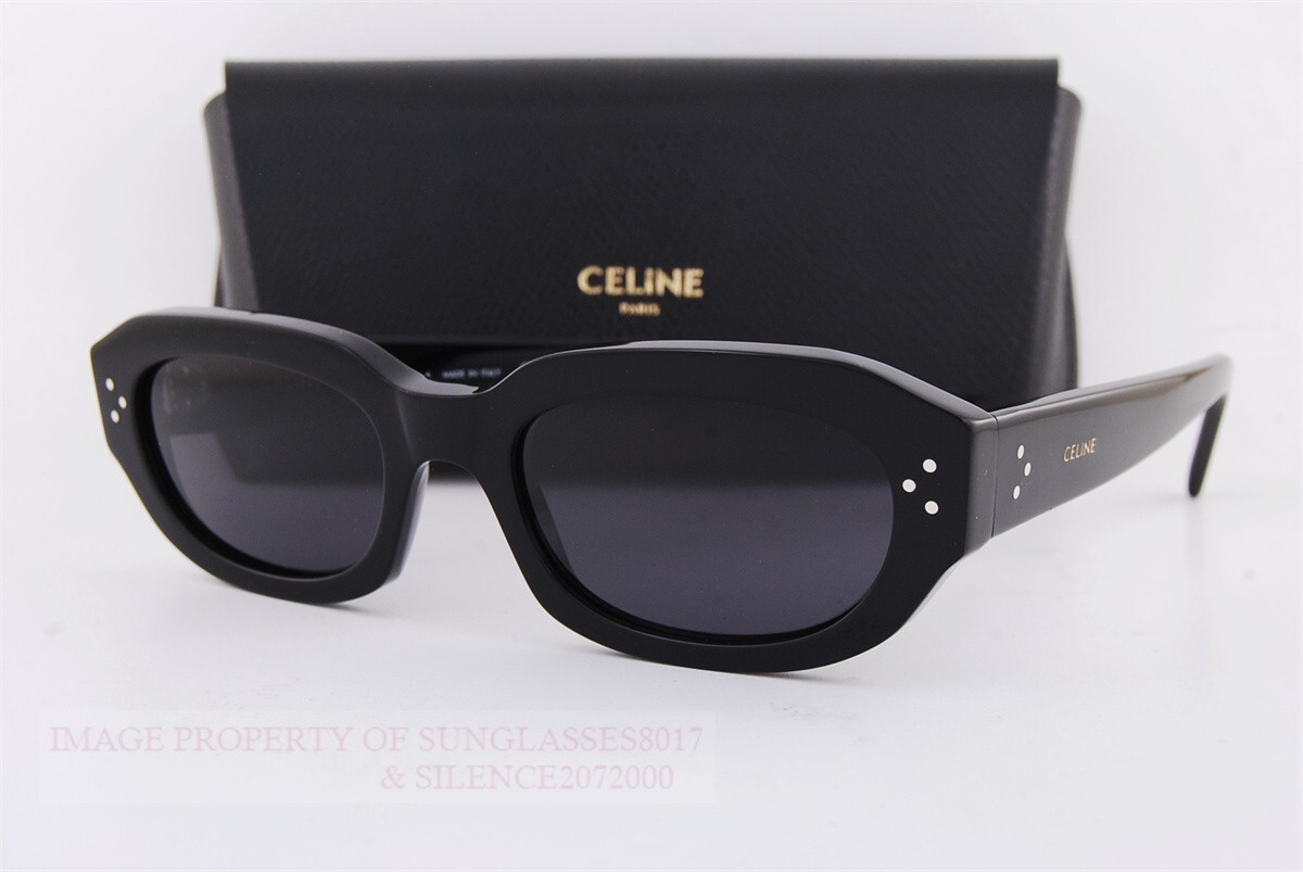 Brand New CELINE Sunglasses CL 40314I 01A Black/Dark Gray For Men