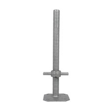 Ger&uuml;stspindel Ger&uuml;stf&uuml;&szlig;e Gewindefu&szlig;platte Ger&uuml;st &Oslash; 38 mm, 50 cm lang GeZu Impex