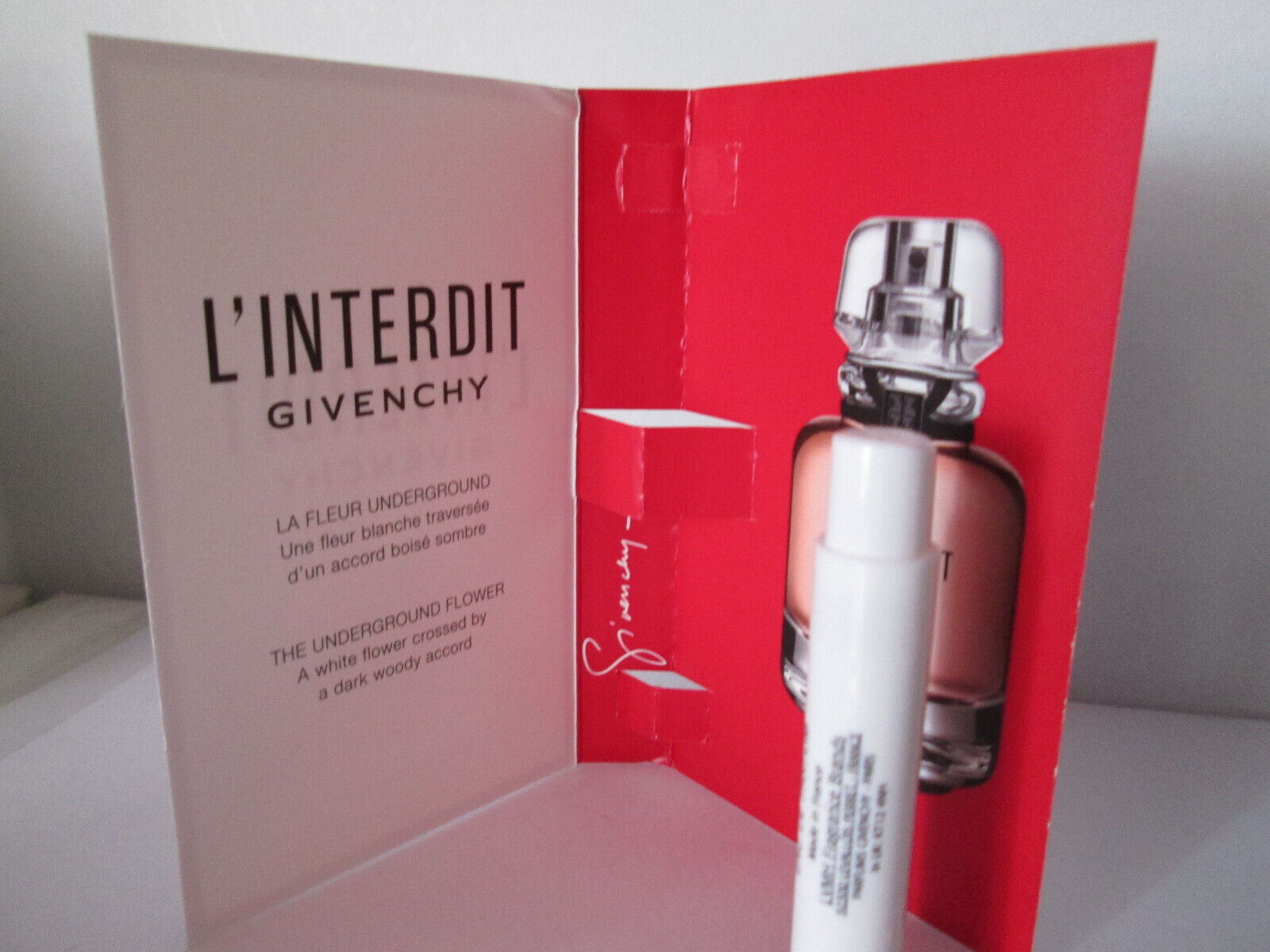 1 x Givenchy L'Interdit 1ml Perfume Sample Ladies Mini eau de parfum SPRAY  | eBay