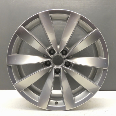 VOLKSWAGEN VW SCIROCCO PASSAT LUGANO SILVER 19'' ALLOY WHEEL RIM OEM GENUINE X1