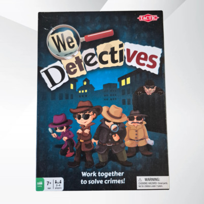 We Detectives Crime Mystery Familien Brettspiel von Tactic