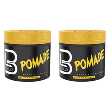Level 3 Pomade Hold Transparent Formula High Shine 500ml | 2 Pack