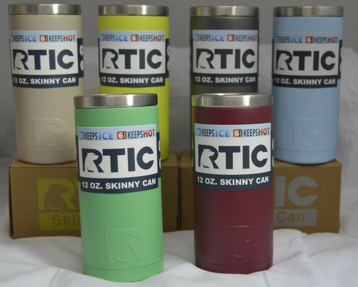 Custom Engraved RTIC 12oz Skinny Can Cooler