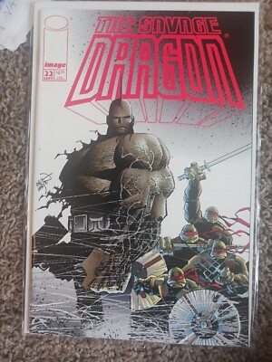 Savage Dragon #22 - Teenage Mutant Ninja Turtles - TMNT - 1995 NM