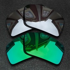 US Silver Green Replacement Lenses For-Vonzipper Snark Polarized