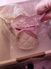 Lenox Tied with Love Bethany Basket Pierced Statement Porcelain Piece NEW