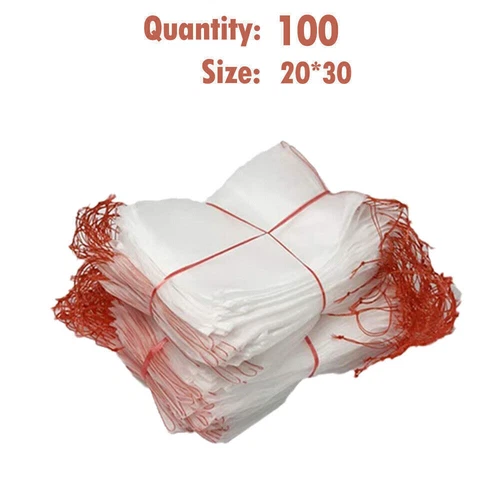 Mesh Against Insect Pest Reusable Plant Fruit Protect Drawstring Net Bag - Picture 15 of 18