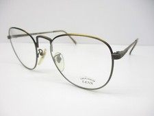 Unisex Vintage Eyeglasses Liberty Roy Antique Gold Preppy Retro Classic NOS 52