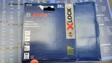 Bosch 25 Pc. 4-1/2" 115mm 80 Grit X-Lock Fast Change Fiber Discs FBX4580