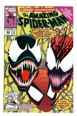 AMAZING SPIDER-MAN #363 9.4 // CARNAGE & VENOM APPEARANCE MARVEL