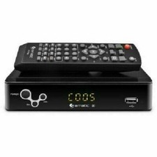 Digital Converter Box with DVR Recorder and LED Display Ematic AT103C 