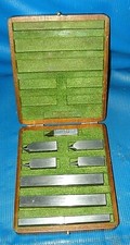 VINTAGE DOALL RECTANGULAR GAGE BLOCK ACCESSORIES SET w/ original box  EXCELLENT 