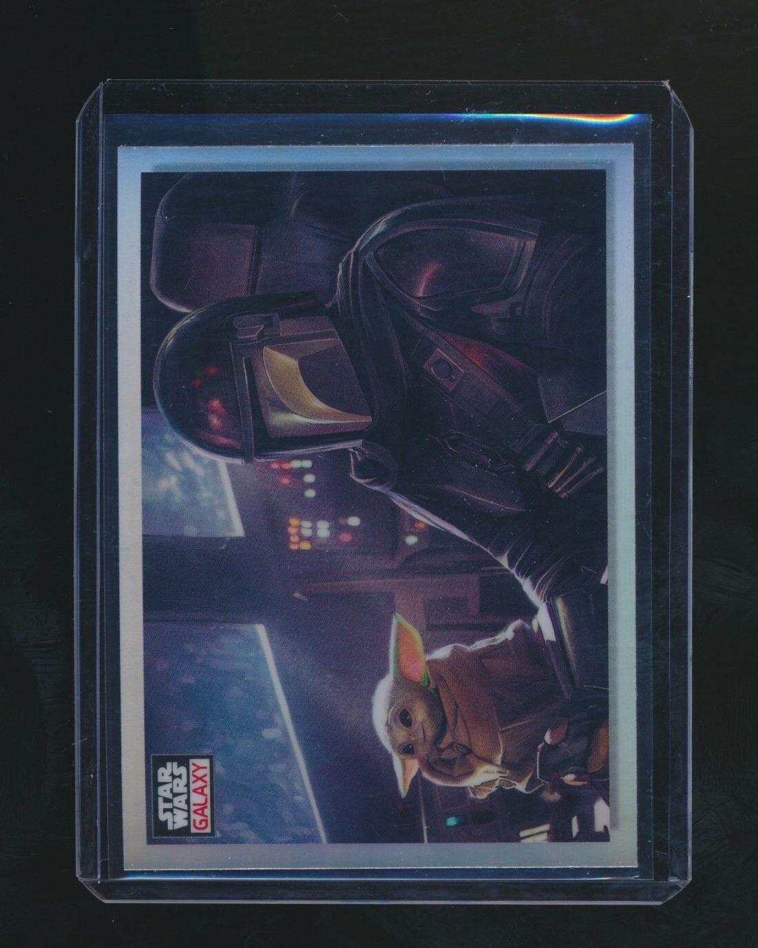 WING MAN 2023 TOPPS CHROME STAR WARS GALAXY REFRACTOR PARALLEL #44