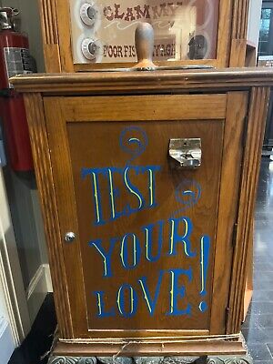 The Love Tester! Vintage Arcade Machine 