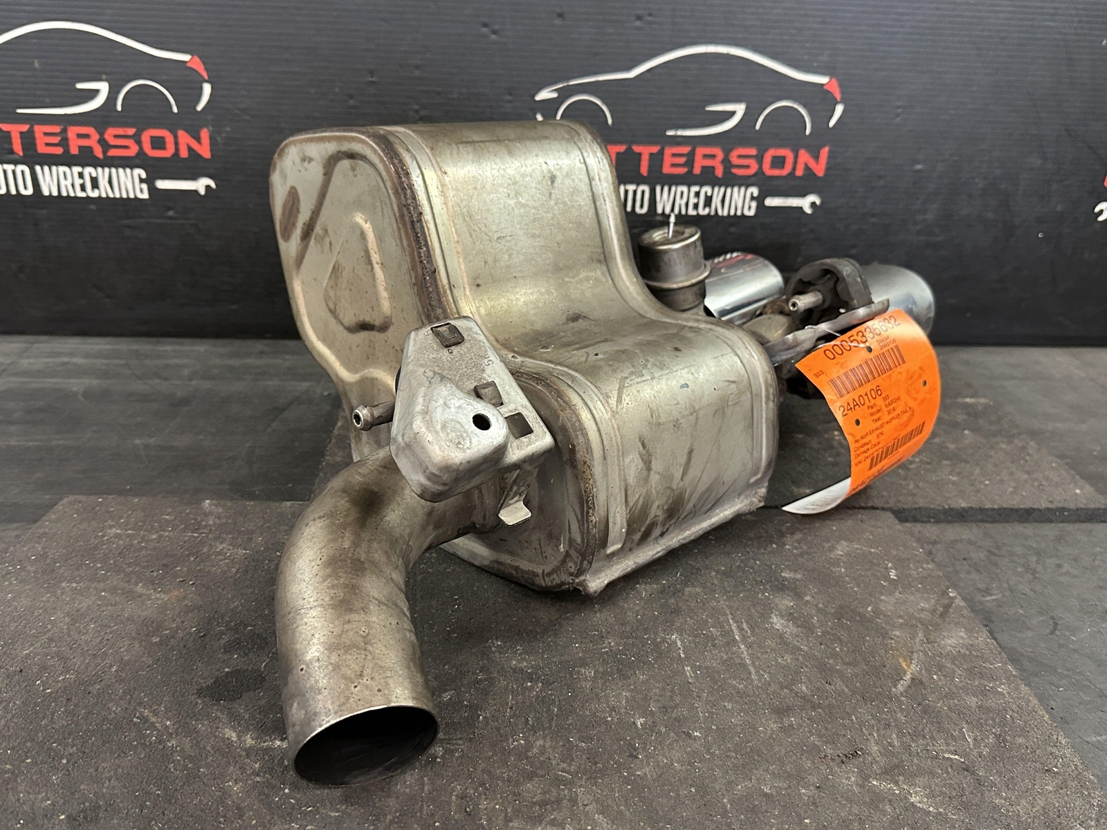 14-19 MASERATI GHIBLI 3.0 REAR RIGHT PASSENGER RH SIDE EXHAUST MUFFLER TAIL PIPE