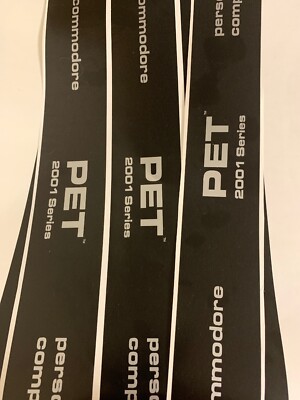 Commodore Pet 2001 Front Decal Professionally Printed 