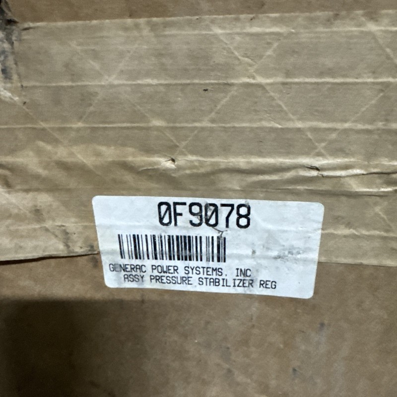 Generac 0F9078 Fuel Regulator Pressure Stabilizer Assembly