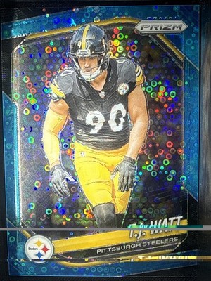 2025 Prizm No Huddle Blue TJ Watt /125 Steelers #263