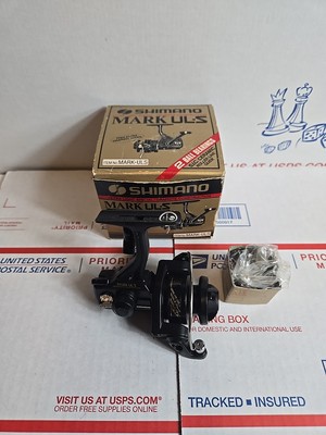 Vintage Shimano MARK UL-S Spinning Spin Fishing Reel, New In Opened Box 