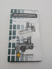 Replacement Checklist Propane Counterbalance