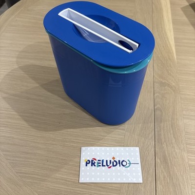 TUPPERWARE PRELUDIO EISKÜBEL MIT ZANGE - blau 2444