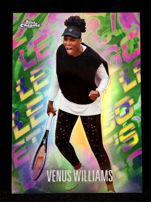 Venus Williams 2024 Topps Chrome Tennis LET'S GO Case Hit SSP #LGO-VW