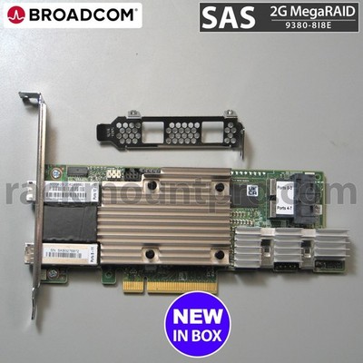 Broadcom MegaRAID SAS 9380-8I8E 2G Raid Controller Card NEW