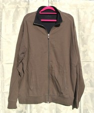 Sachs Herren Sweatjacke Jacke 54 Braun / Schwarz Baumwolle