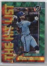 2022 Panini Donruss The Hit List Green 4/25 Bo Bichette #THL-5 12hh