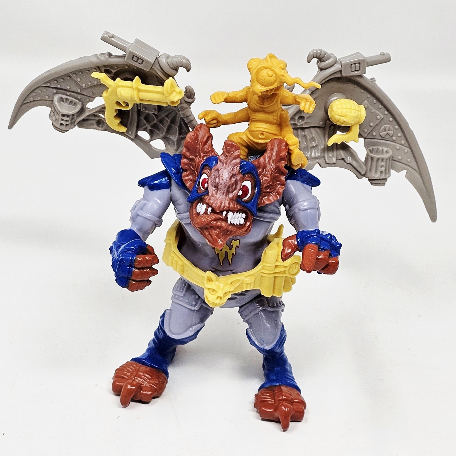 TMNT Wingnut & Screwloose w/ Card Action Figure Teenage Mutant Ninja Turtles VGC