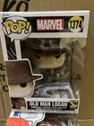 Lot Of 4 Funko pops, Batman, Old Logan, Iron Spider & Chase Spider Man GITD