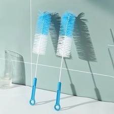 2x Long Handle Cup Brush,Kitchen Glass Bottle Cleaning Brush,Milk Bottle Tea Cup
