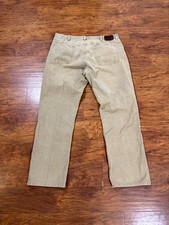 Polo Ralph Lauren Corduroy Pants Mens 38x30 Classic Fit Vintage Tan Brown Chinos