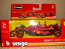 Burago F1 SF-24 Ferrari 1:43 Scale Diecast Metal Race Car New Must See Rare