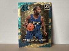 Sindarius Thornwell /1 - 2017-18 Panini Donruss Optic Rated Rookie Gold Vinyl