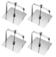 4 X Serviettenhalter Silber Tisch ServiettenstäNder Serviettenspender Beschwerer