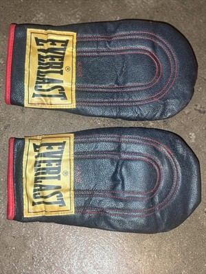 VTG Everlast 4308 Weighted Top Grain Leather Speed Bag Training Boxing Gloves