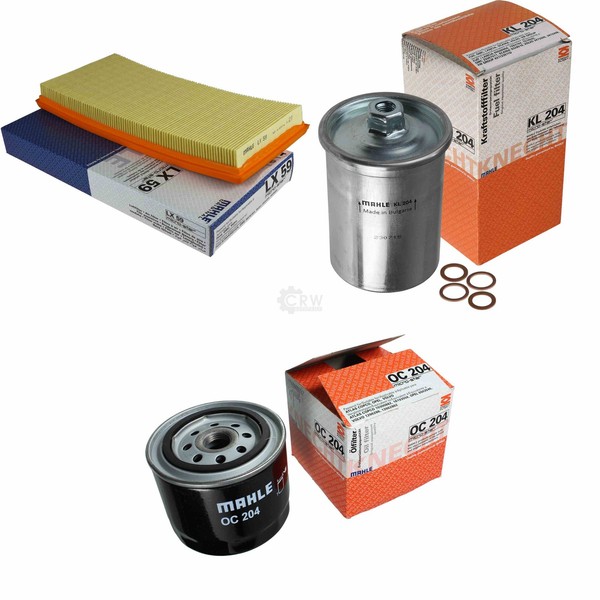 Mahle / Knecht Set Kraftstofffilter KL 204 Luftfilter LX 59 ÖLfilter OC-image