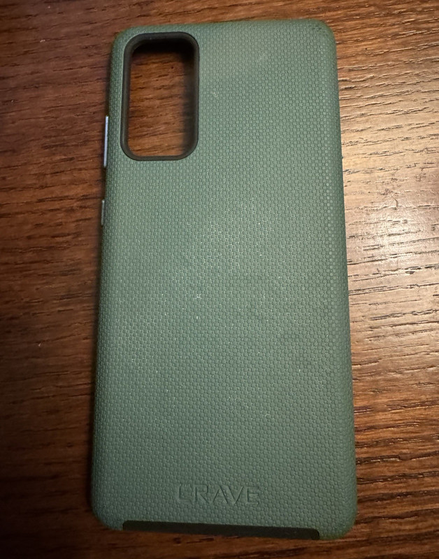 Crave Green/Black Textured Back Protective Case Samsung Galaxy S20 FE